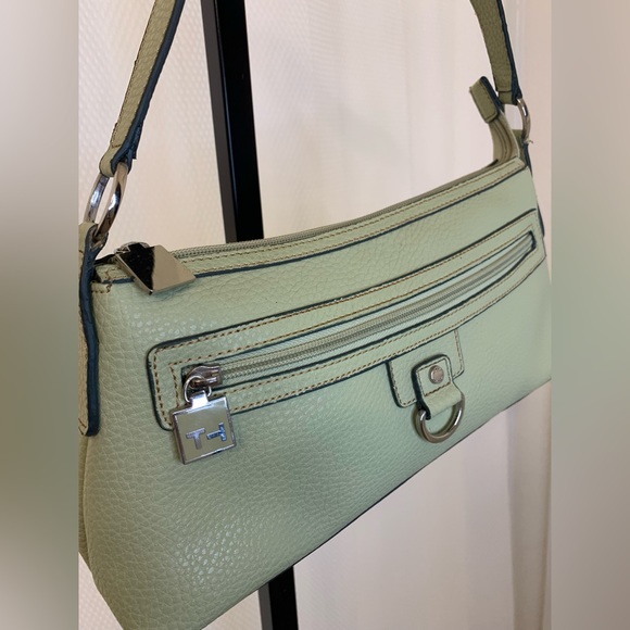Y2K Tommy Hilfiger shoulder bag in pastel green - Picture 3 of 5